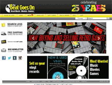 Tablet Screenshot of beatgoeson.com